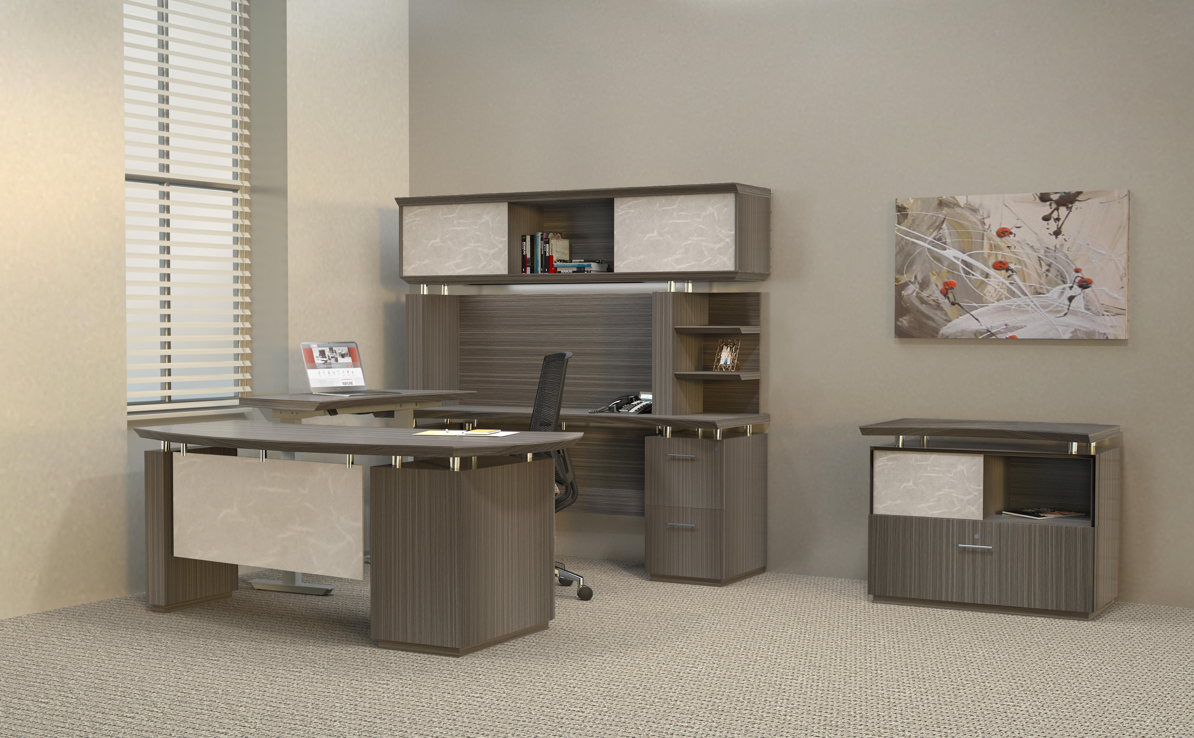 Global Zira 36.5" High Collaborative Media Table