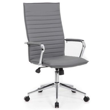 Office Source Ridge Collection High Back Ribbed Office Chair