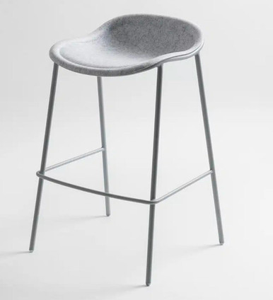 KFI Studios Vale PET Felt Bar Height Stool BR7702