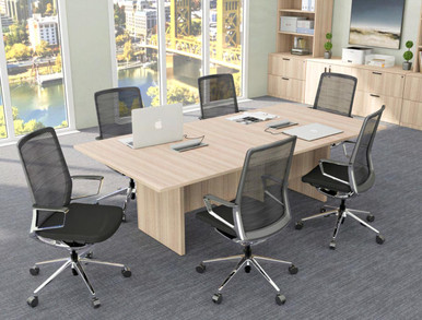 i5 Industries Rayne 8' x 4' Powered Rectangular Conference Table