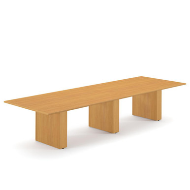12' x 4' Rectangular Conference Table with Box Bases - HPFI Hyperwork ...