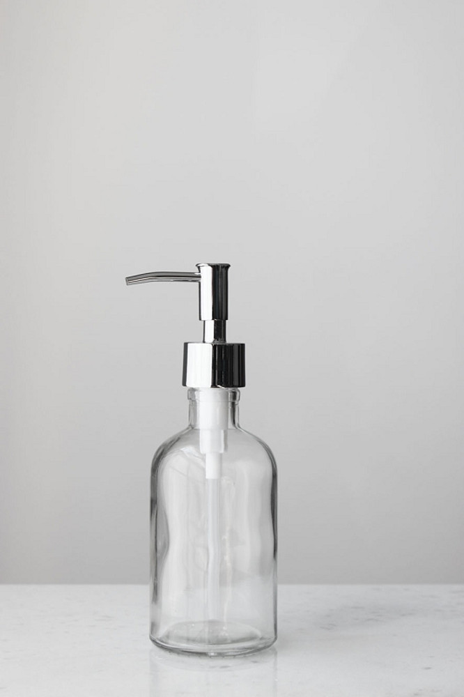 clear soap dispenser pump