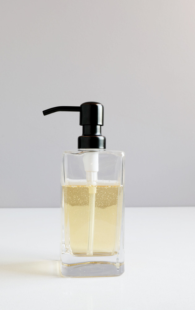 Casa Square Glass Soap Dispenser Casa Square Glass Soap Dispenser