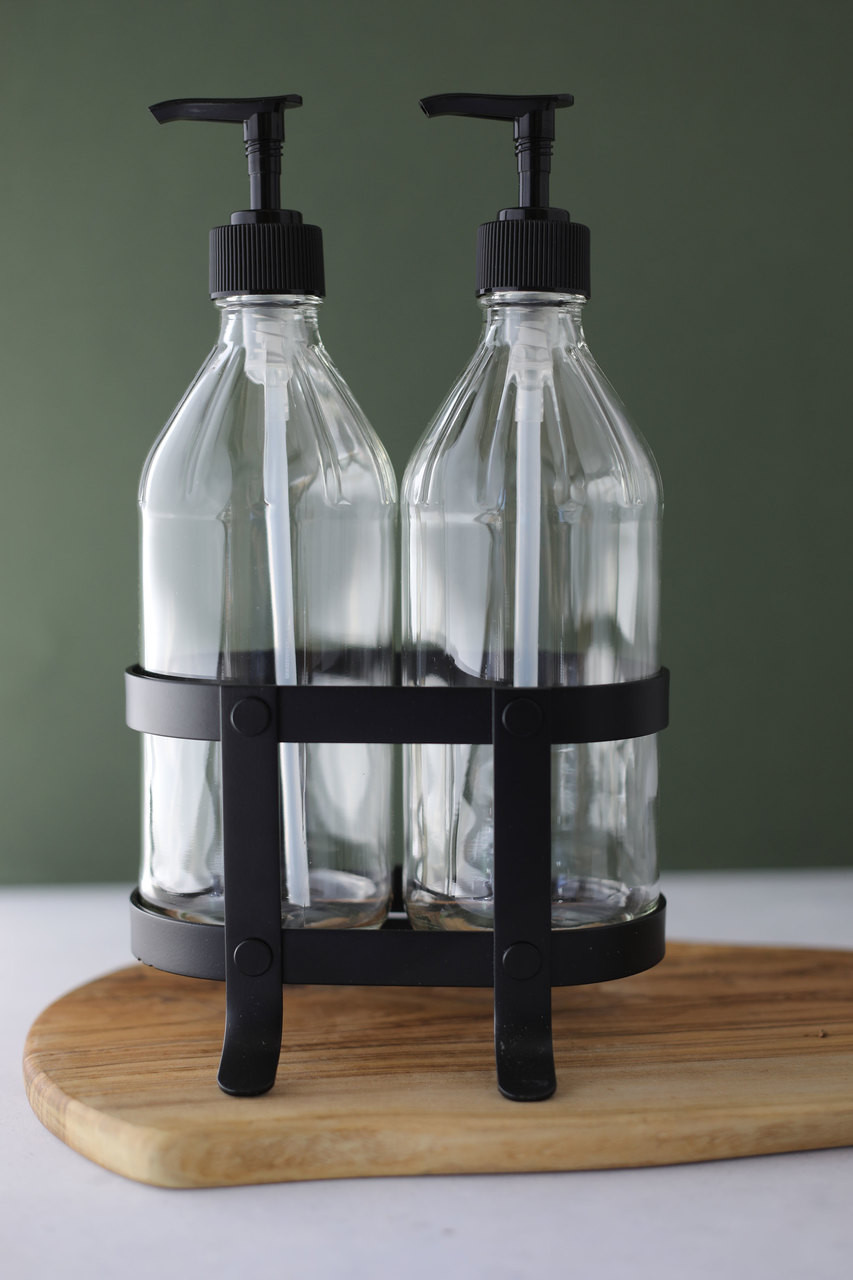 kitchen soap dispenser set