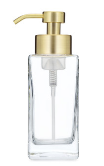 gold hand soap dispenser