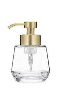 Bõl Gold Glass Foam Soap Dispenser