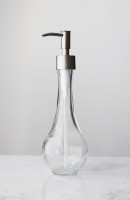 Raindrop Glass Soap Dispenser