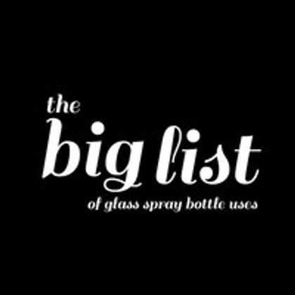 Rail19 Glass Spray Bottle Uses - The Big List