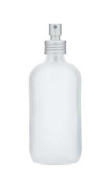 Apothecary Frosted Glass Mist Bottle with Metal Aluminum Mist Nozzle