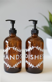 Laurel Hands + Dishes Kitchen Dispenser Set 