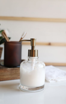 Derby Glass Soap Dispenser