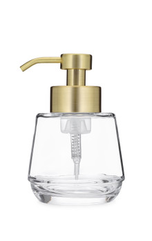 Bõl Gold Glass Foam Soap Dispenser