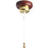 Ceiling Pull Switch Polished Brass
