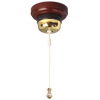 Ceiling Pull Switch Polished Brass