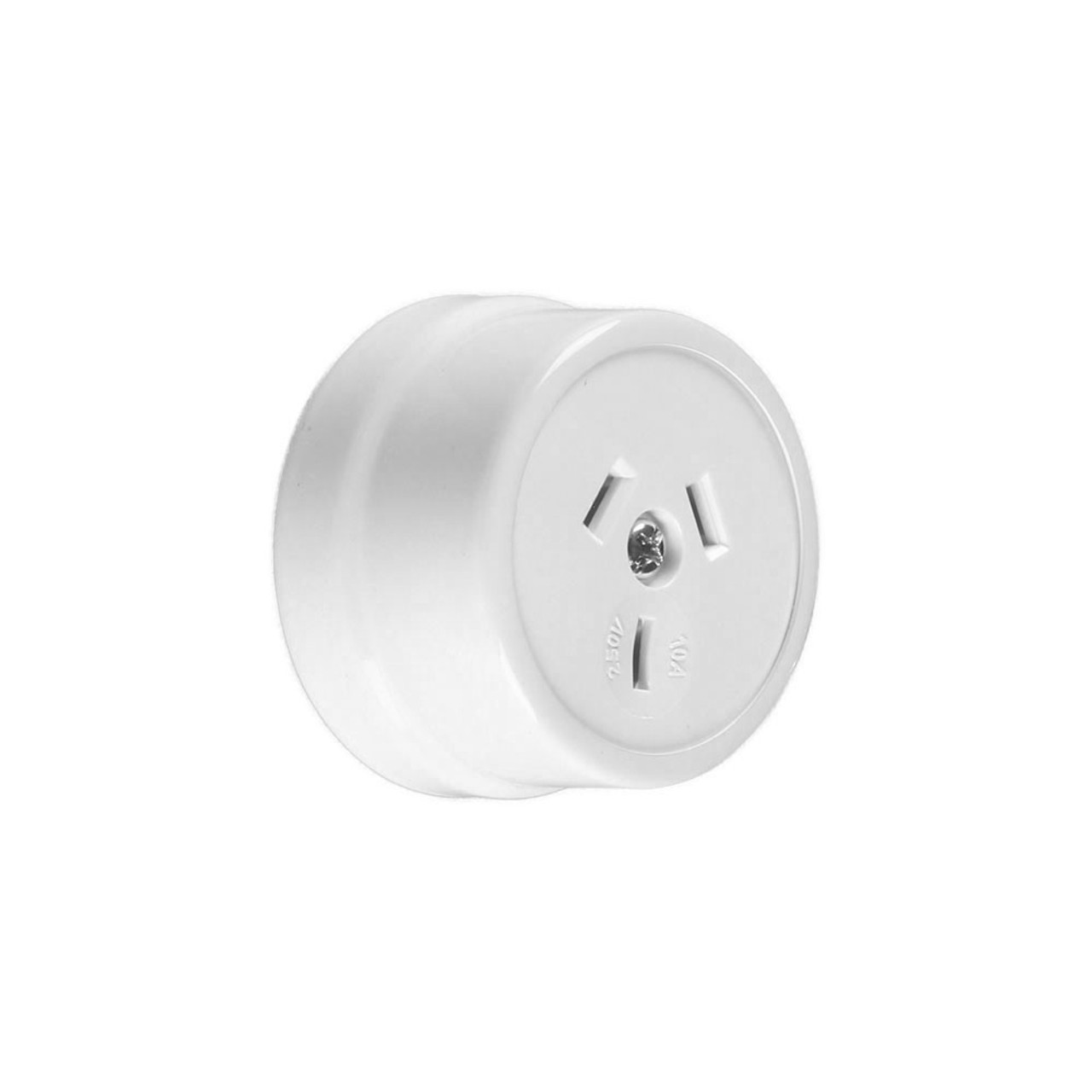 White Powder Coated Socket 56PCWW