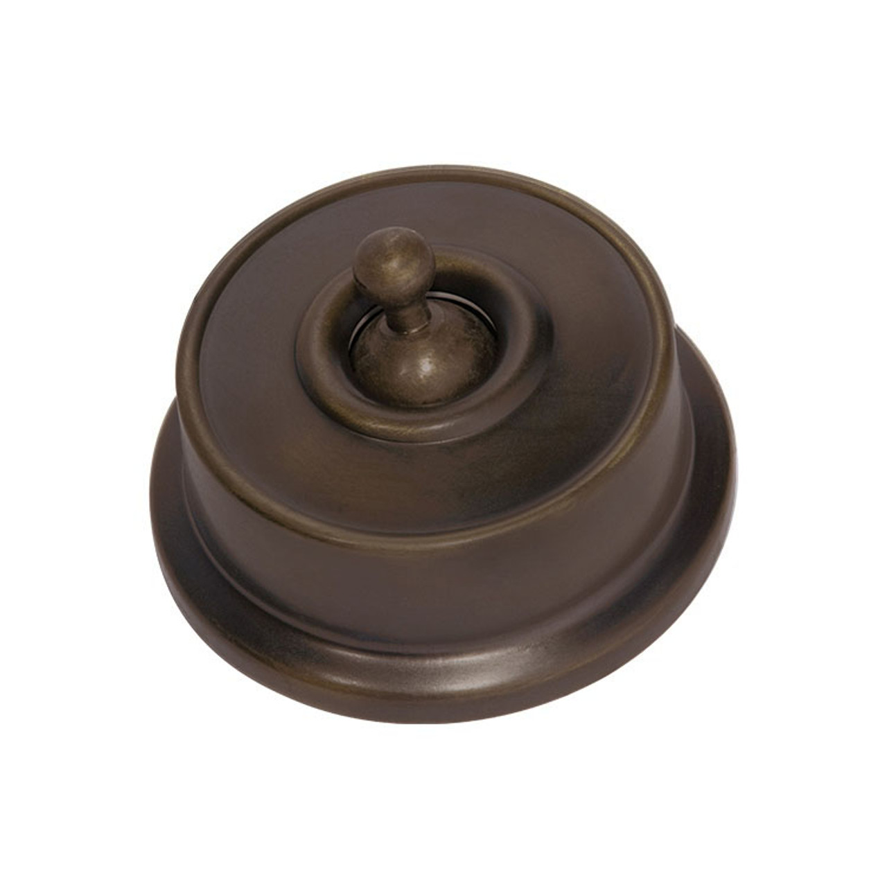 Federation Light Switch Antique Brass-5560