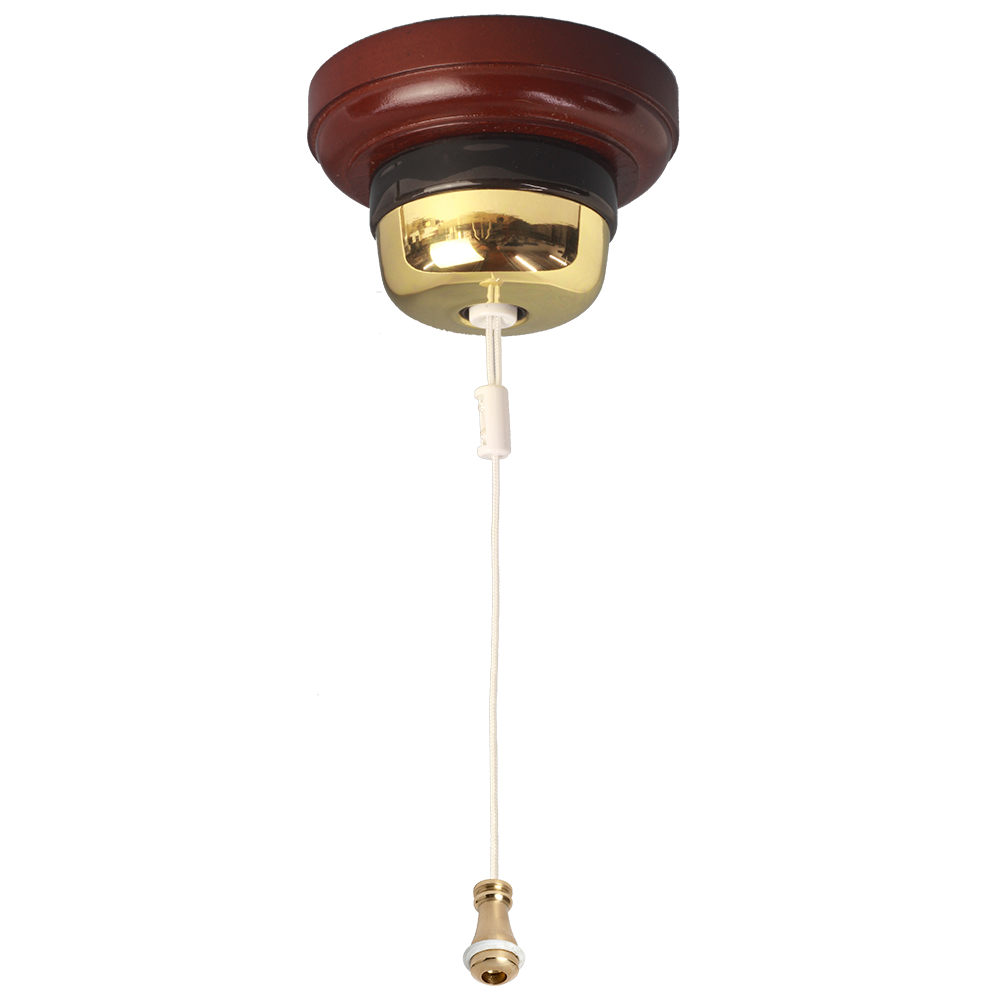 Polished Brass Pull Cord Switch European Style Classic Switches by