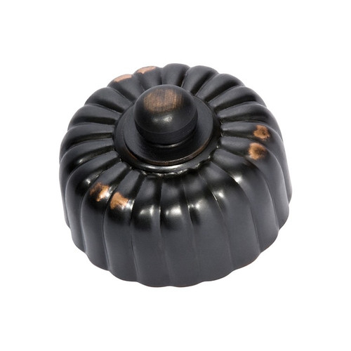 Fluted Dimmer Switch Antique Copper-5571
