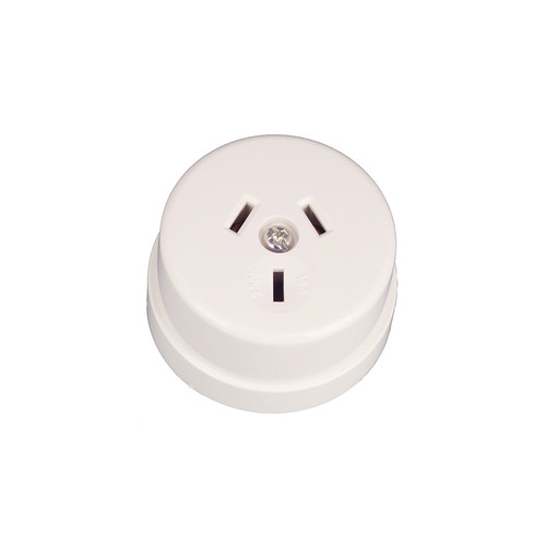 White Bakelite Power Socket