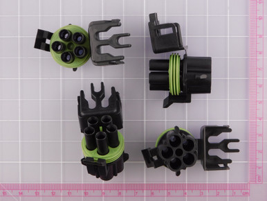 5-Way Compact Male Weathe-Pack Housings #12034342 With Seals