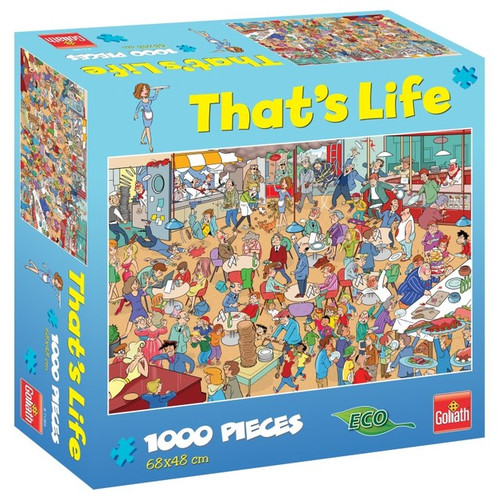 That's Life: Lunch Room 1000 Piece Jigsaw Puzzle *NEW*