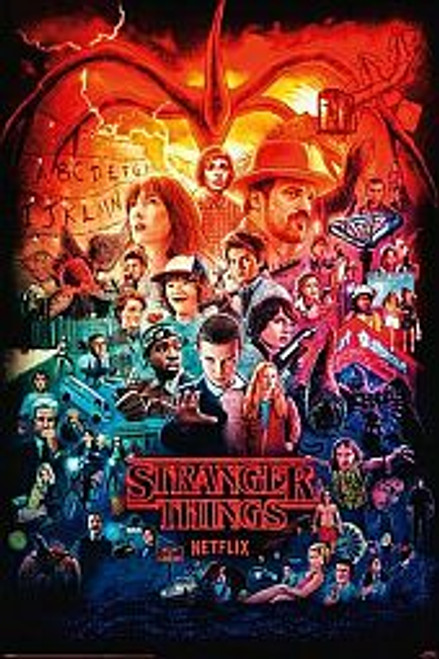 Stranger Things  Montage - POSTER *NEW*