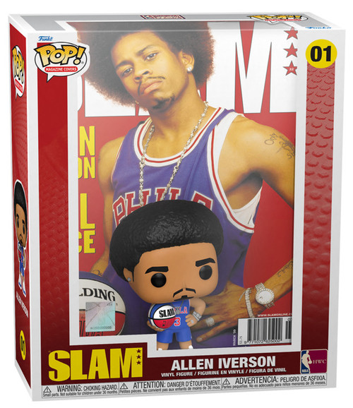 NBA: SLAM: Allen Iverson - Pop! Magazine Cover *NEW*