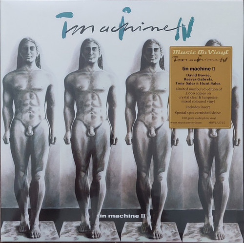 Tin Machine – Tin Machine II (Crystal Clear & Turquoise Vinyl) - LP *NEW*