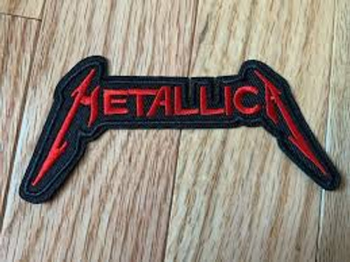 Patches - Metallica Embroidered (Red) Patch *NEW*