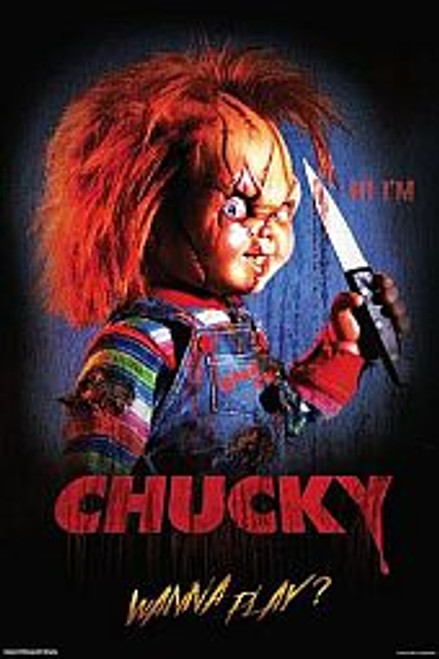 Chucky Wanna Play - POSTER *NEW*