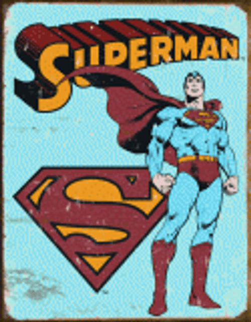 Superman-Retro Tin Sign *NEW*