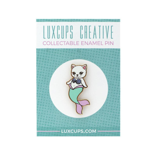 Mermaid Cat Enamel Pin  *NEW*