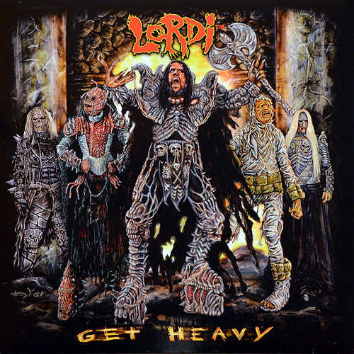 Lordi - Get Heavy (Silver & Dark Green Coloured Vinyl) - LP *NEW*