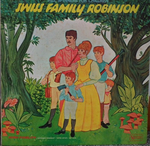 Tale Spinners For Children - Swiss Family Robinson - LP *USED*