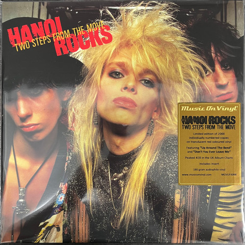 Hanoi Rocks – Two Steps From The Move (Translucent Red Vinyl) - LP *NEW*