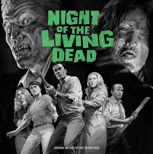 Night Of The Living Dead (Green & Black Smoke Vinyl) - Soundtrack - 2LP *NEW*