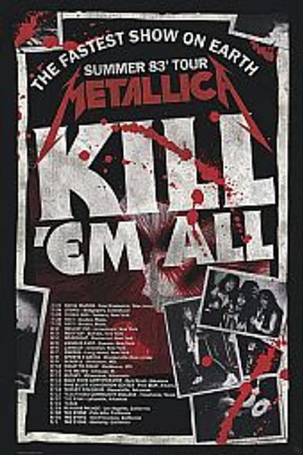 Metallica Kill Em All - POSTER *NEW*