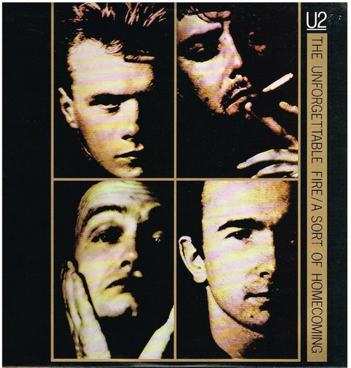 U2 – The Unforgettable Fire / A Sort Of Homecoming (NZ) - 12", 33 ⅓ RPM, Misprint *USED*