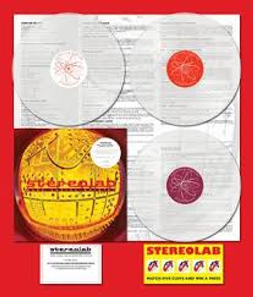 Stereolab - MARS AUDIAC QUINTET (CLEAR VINYL) - 3LP/DL *NEW*