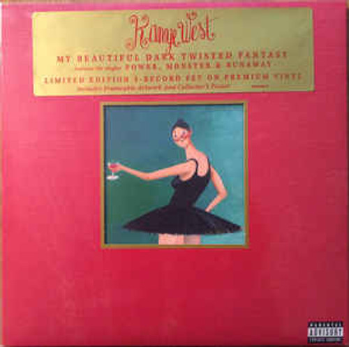 Kanye West ‎– My Beautiful Dark Twisted Fantasy - 3LP *NEW*