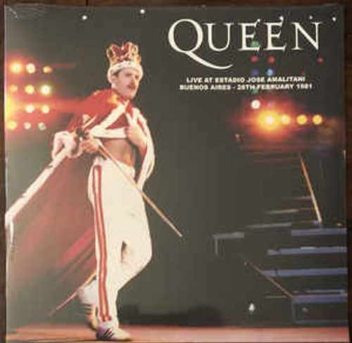 Queen ‎– Live At Estadio Jose Amalitani Buenos Aires - 28th February 1981 (YELLOW VINYL)- LP *NEW*