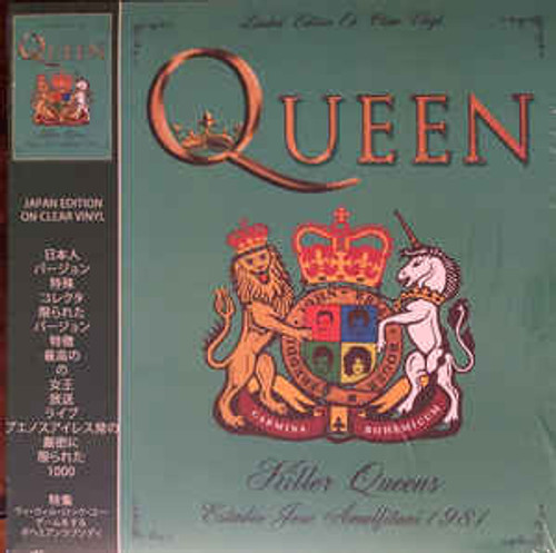 Queen ‎– Killer Queens (Estadio José Amalfitani 1981) (CLEAR VINYL) - LP *NEW*