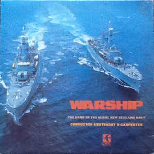 The Band Of The Royal New Zealand Navy - Warship - LP *USED*