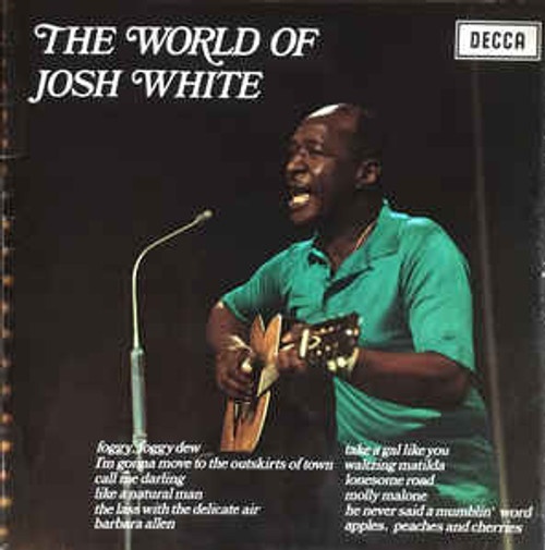 Josh White ‎– The World Of Josh White (NZ) - LP *USED*