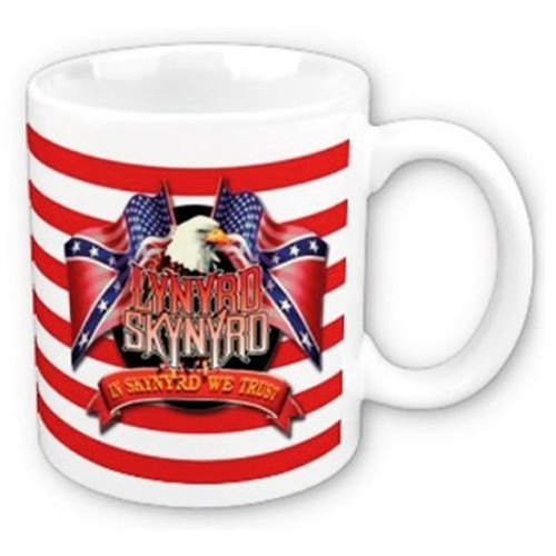 Lynyrd Skynyrd Boxed Standard Mug: Eagle & Flags - MUG *NEW*
