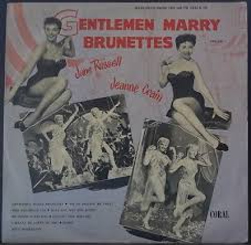 Gentlemen Marry Brunettes, Jane Russell, Jeanne Crain, (Selections From The Soundtrack Of) - LP *USED*