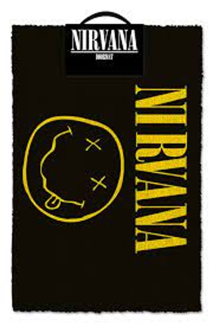 Nirvana Smiley Logo - DOORMAT *NEW*