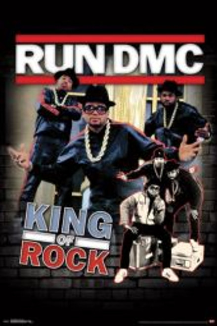 Run DMC King Of Rock - POSTER *NEW*