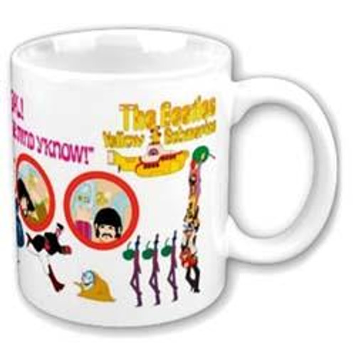 The Beatles Boxed Standard Mug: Yellow Submarine Nothing is Real - MUG *NEW*