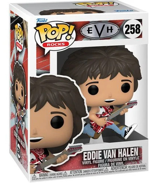 Eddie Van Halen (with Guitar) - Pop! Vinyl Figure #258 *NEW*